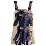 Cute Adorable Victorian Steampunk Girl 2 Kids  Layered Skirt Swimsuit