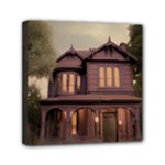Victorian House In The Woods At Dusk Mini Canvas 6  x 6  (Stretched)