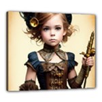 Cute Adorable Victorian Steampunk Girl 3 Canvas 24  x 20  (Stretched)
