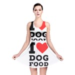 I love dog food Reversible Skater Dress