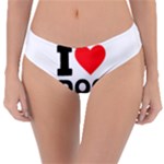 I love dog food Reversible Classic Bikini Bottoms