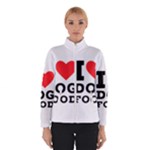 I love dog food Women s Bomber Jacket