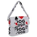 I love dog food Buckle Messenger Bag