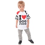 I love dog food Kids  Raglan Tee