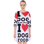 I love dog food Smock Dress