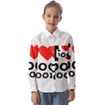 I love dog food Kids  Long Sleeve Shirt