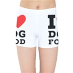 I love dog food Kids  Sports Shorts