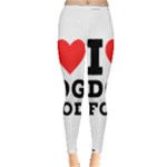 I love dog food Inside Out Leggings