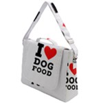 I love dog food Box Up Messenger Bag