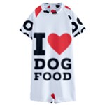 I love dog food Kids  Boyleg Half Suit Swimwear