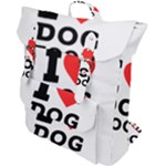 I love dog food Buckle Up Backpack