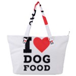 I love dog food Full Print Shoulder Bag