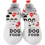 I love dog food Kids  Velcro Strap Shoes