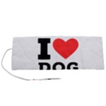 I love dog food Roll Up Canvas Pencil Holder (S)