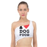 I love dog food Spliced Up Bikini Top 