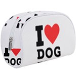 I love dog food Make Up Case (Large)