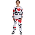 I love dog food Kids  Sweatshirt set