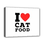 I love cat food Canvas 10  x 8  (Stretched)