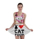 I love cat food Mini Skirt