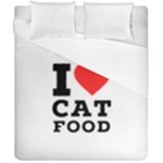 I love cat food Duvet Cover Double Side (California King Size)