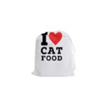 I love cat food Drawstring Pouch (XS)