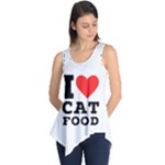 I love cat food Sleeveless Tunic