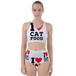 I love cat food Racer Back Bikini Set