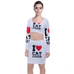 I love cat food Top and Skirt Sets