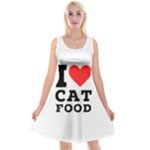 I love cat food Reversible Velvet Sleeveless Dress