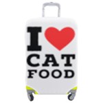 I love cat food Luggage Cover (Medium)