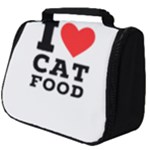I love cat food Full Print Travel Pouch (Big)