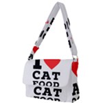 I love cat food Full Print Messenger Bag (S)