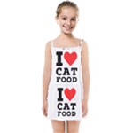 I love cat food Kids  Summer Sun Dress