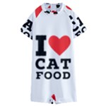 I love cat food Kids  Boyleg Half Suit Swimwear