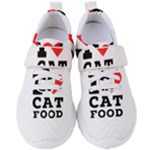 I love cat food Women s Velcro Strap Shoes