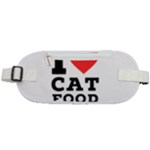 I love cat food Rounded Waist Pouch
