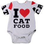 I love cat food Baby Short Sleeve Bodysuit