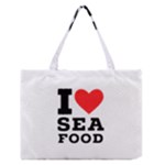 I love sea food Zipper Medium Tote Bag