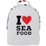 I love sea food Mini Full Print Backpack