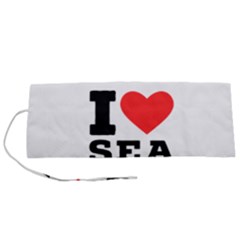 I love sea food Roll Up Canvas Pencil Holder (S) from UrbanLoad.com