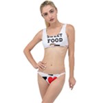 I love sweet food The Little Details Bikini Set