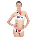 I love sweet food High Neck Bikini Set