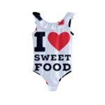 I love sweet food Kids  Frill Swimsuit