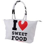 I love sweet food Canvas Shoulder Bag