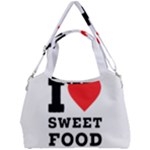 I love sweet food Double Compartment Shoulder Bag