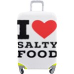 I love salty food Luggage Cover (Large)