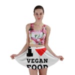 I love vegan food  Mini Skirt