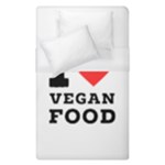 I love vegan food  Duvet Cover (Single Size)