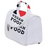 I love vegan food  Satchel Handbag