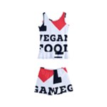 I love vegan food  Kids  Boyleg Swimsuit